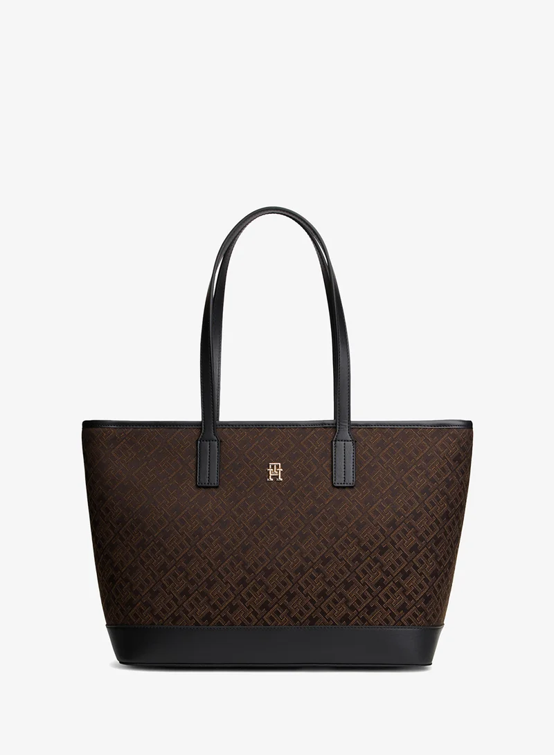 TOMMY HILFIGER Jacquard Tote Bag